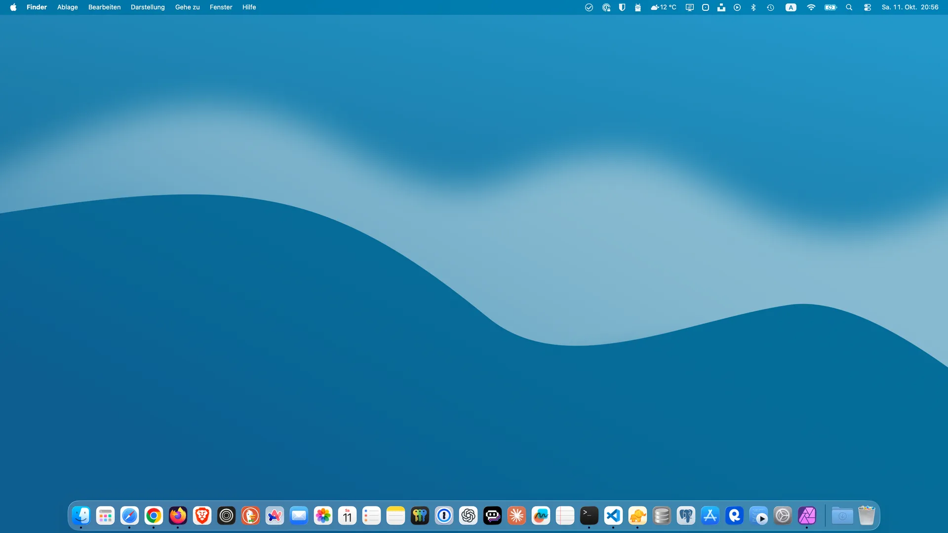 Screenshot meines aktuellen Systems