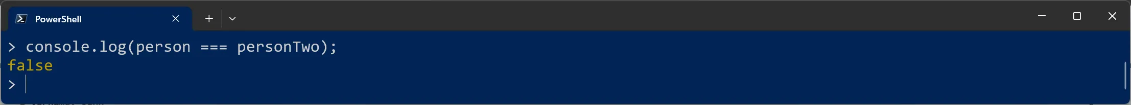 JavaScript - Objekt Vergleich