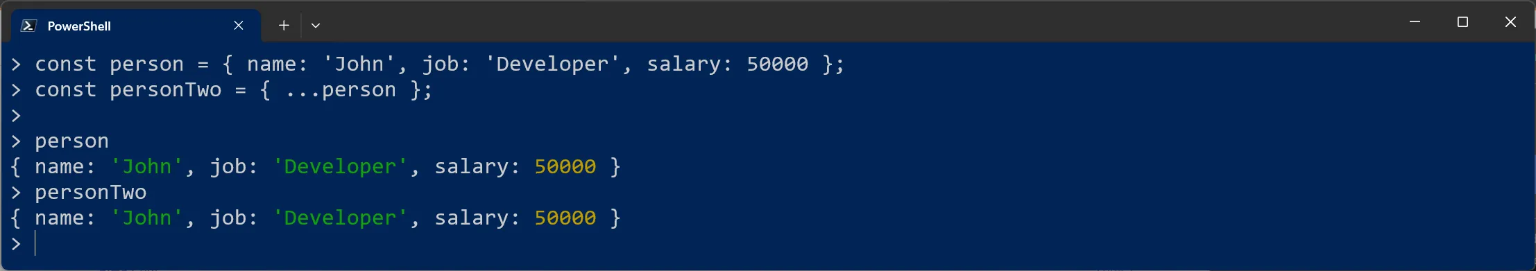 JavaScript - Objekt Kopie