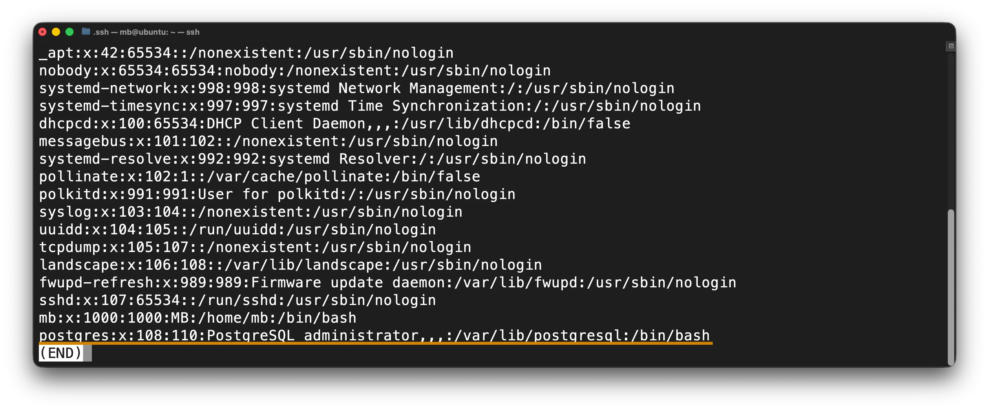 PostgreSQL - Neuer System-Benutzer