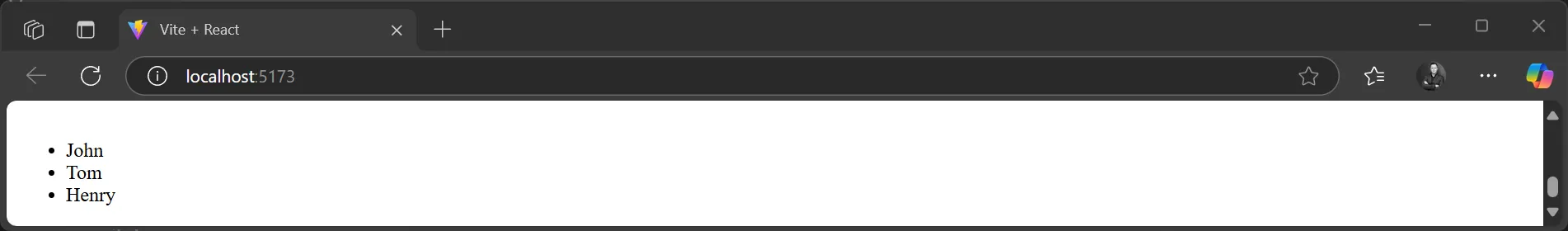 React Component - Beispiel Schleife