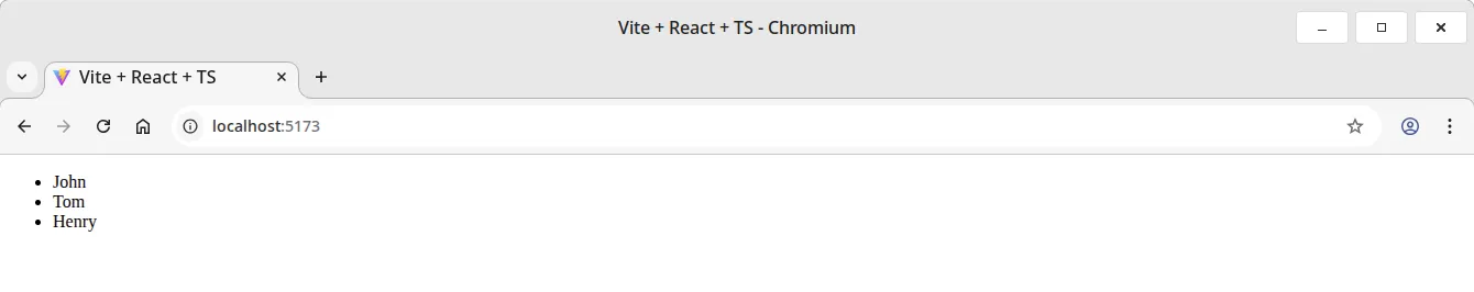 React Component - Beispiel Schleife
