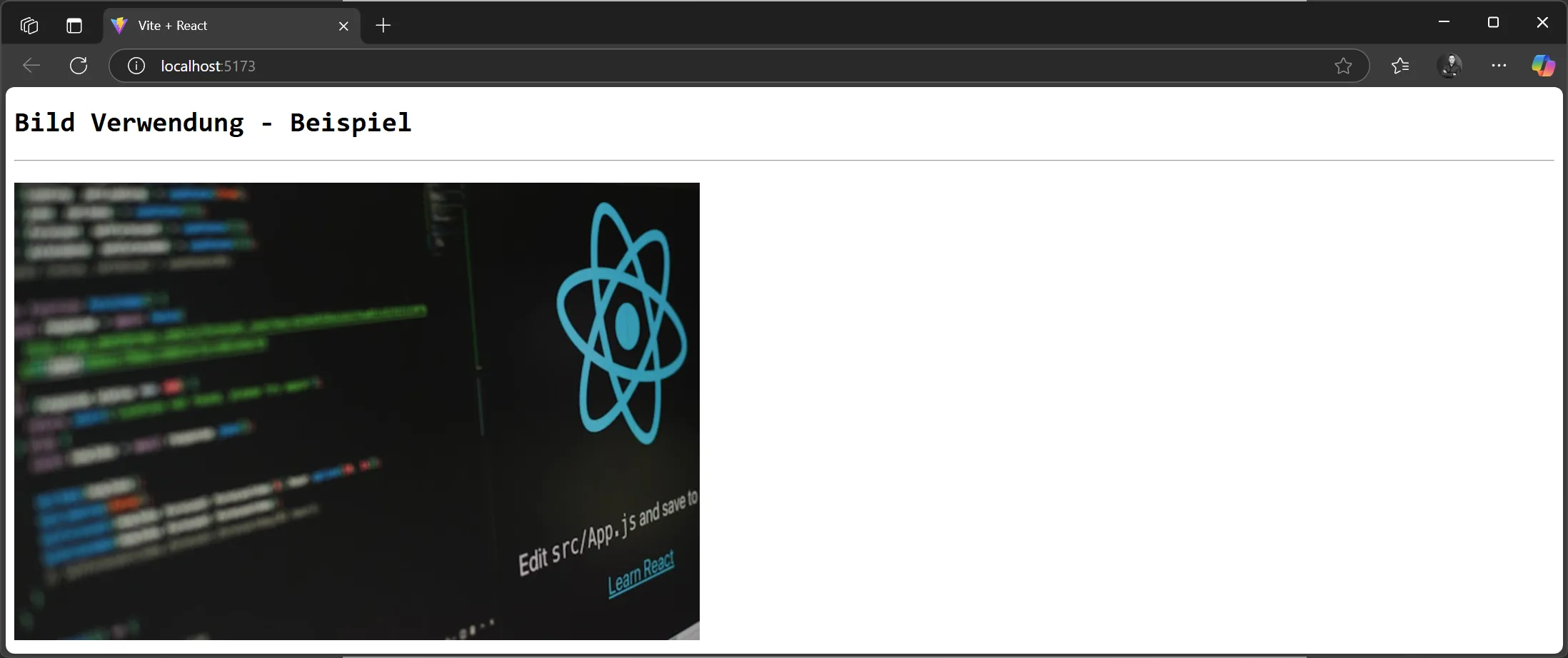 React Component - Render image