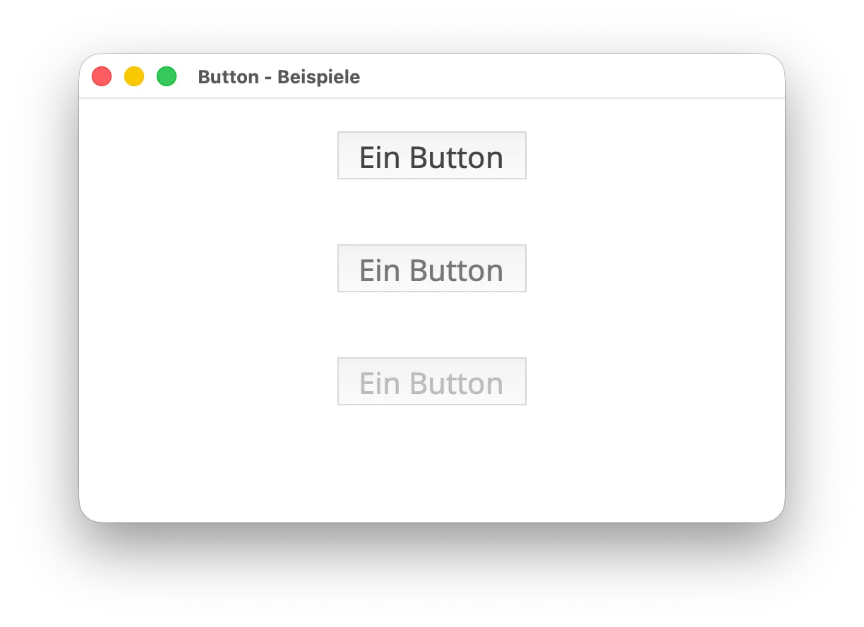 Tkinter - Button - Schriftfarbe - inaktiver Button