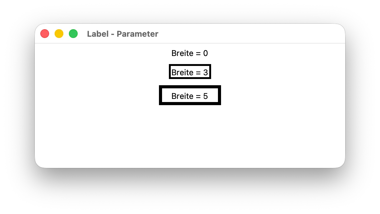 Tkinter - Label Parameter - borderwidth