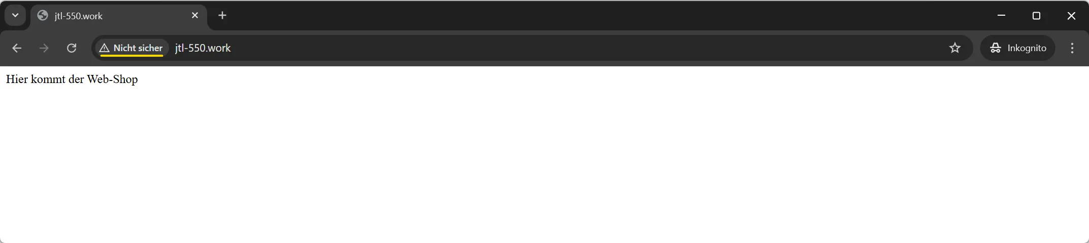 WSL Ubuntu - Lokale Domain mit HTTP